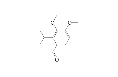 Benzaldehyde, 3,4-dimethoxy-2-(1-methylethyl)-