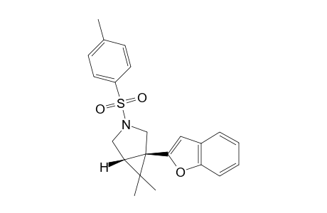 1-(Benzofuran-2-yl)-6,6-dimethyl-3-tosyl-3-azabicyclo[3.1.0]hexane