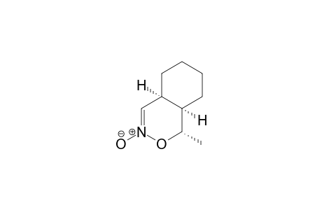 1H-2,3-Benzoxazine, 4a,5,6,7,8,8a-hexahydro-1-methyl-, 3-oxide, (1.alpha.,4a.alpha.,8a.alpha.)-