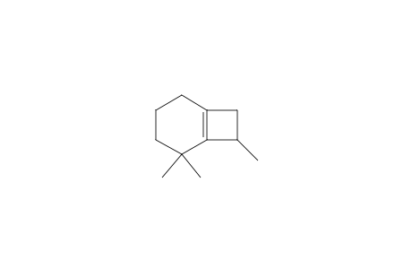 Bicyclo[4.2.0]oct-1(6)-ene, 2,2,8-trimethyl-