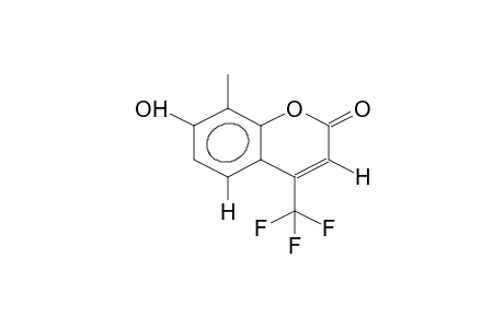 4-TRIFLUOROMETHYL-7-HYDROXY-8-METHYLCOUMARIN