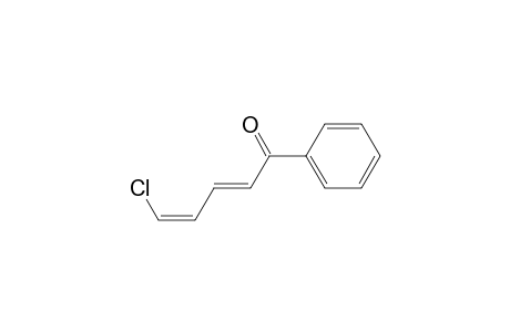 (2E,4Z)-1-Phenyl-5-chloro-2,4-pentadien-1-one