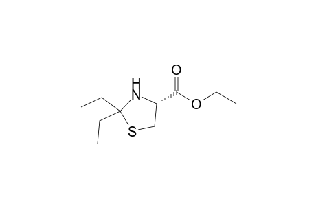 (R)-2,2-Diethyl-4-ethoxycarbonylthiazolidine