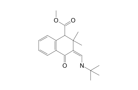 (3Z)-3-[(tert-butylamino)methylene]-4-keto-2,2-dimethyl-tetralin-1-carboxylic acid methyl ester