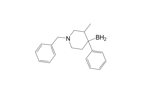 1-Benzyl-4-boryl-3-methyl-4-phenylpiperidine