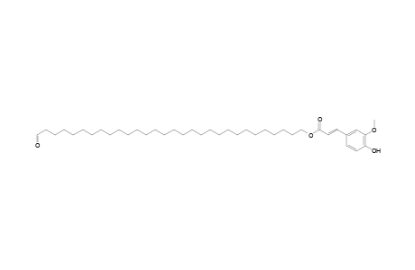 30-Oxotriacontyl (E)-ferulate