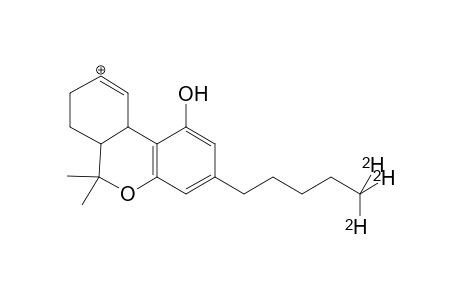 Dronabinol-M (nor-delta-9-HOOC-)-D3 MS3_1