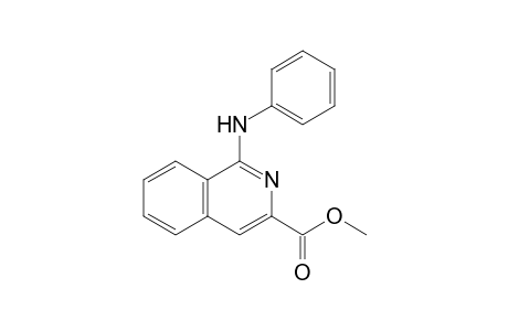 3-Methoxycarbonyl-1-phenylaminoisoquinoline