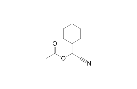 Cyclohexyl(cyano)methyl acetate