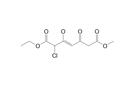 ETHYL-METHYL-2-CHLORO-3,5-DIOXOPIMELATE;ENOL-I-FORM