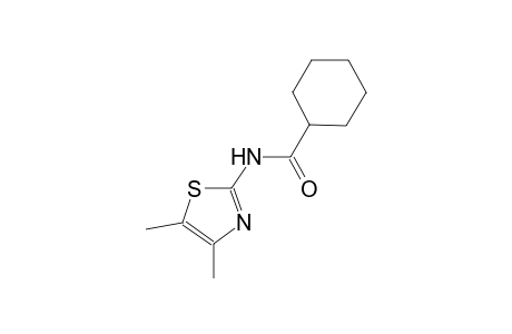 N-(4,5-dimethyl-1,3-thiazol-2-yl)cyclohexanecarboxamide