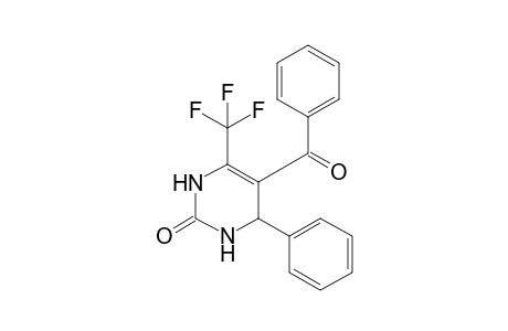 4-phenyl-5-(phenylcarbonyl)-6-(trifluoromethyl)-3,4-dihydro-1H-pyrimidin-2-one