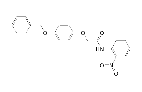 2-[4-(benzyloxy)phenoxy]-N-(2-nitrophenyl)acetamide