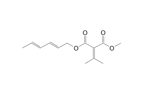 2-Methyl-3-methoxycarbonyl-4-oxo-5-oxaundeca-7,9-diene