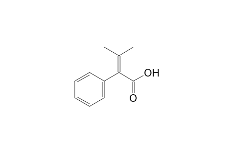3-methyl-2-phenylcrotonic acid