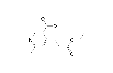 4-(3-Ethoxy-3-keto-propyl)-6-methyl-nicotinic acid methyl ester