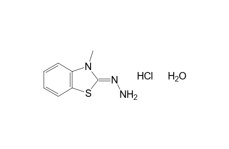 3-methyl-2-benzothiazolinone, hydrazone, hydrochloride, monohydrate