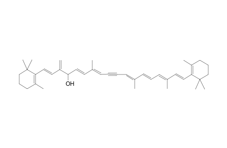 (1E,5E,7E,11E,13E,15E,17E)-7,12,16-trimethyl-3-methylene-1,18-bis(2,6,6-trimethyl-1-cyclohexenyl)-4-octadeca-1,5,7,11,13,15,17-heptaen-9-ynol