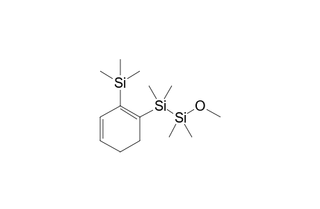 1-(Methoxytetramethyldisilanyl)-2-trimethylsilylcyclohexdiene