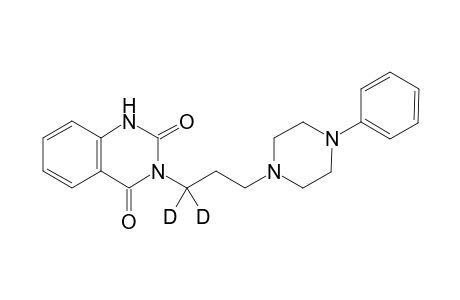3-[1,1-dideuterio-3-(4-phenyl-1-piperazinyl)propyl]-1H-quinazoline-2,4-dione