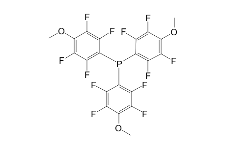 TRIS-(4-METHOXY-2,3,5,6-TETRAFLUOROPHENYL)-PHOSPHINE