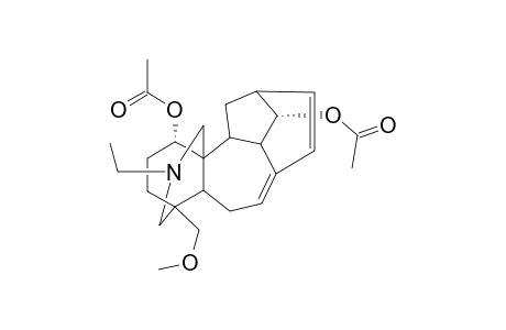 1,14-Diacetoxy-8-dehydroxy-16,17-dehydro-16-demethoxyisotalatizidine