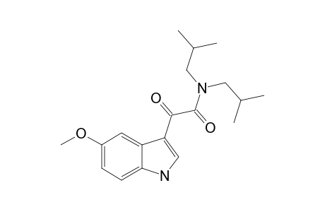 5-METHOXYINDOLE-3-YL-GLYOXALYL-N,N-DIISOBUTYL-AMIDE