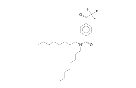 N,N-Dioctyl-4-(trifluoroacetyl)benzamide