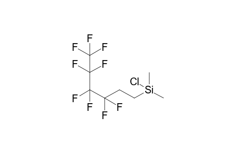 chloro-dimethyl-(3,3,4,4,5,5,6,6,6-nonafluorohexyl)silane