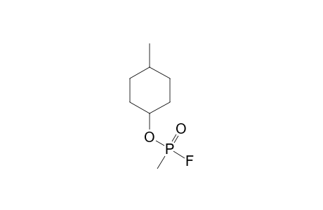 4-Methylcyclohexyl methylphosphonofluoridoate