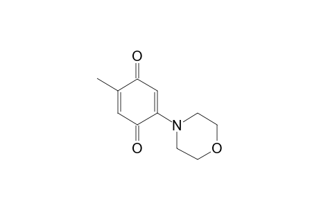 2-Methyl-5-(4-morpholinyl)benzo-1,4-quinone