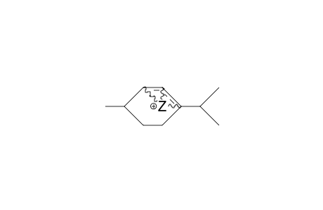 1-Isopropyl-4-methyl-cyclohexenium cation