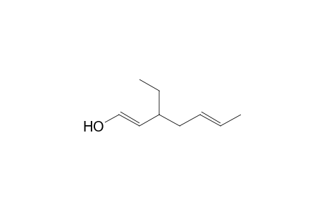 3-Ethyl-1,5-heptadien-1-ol