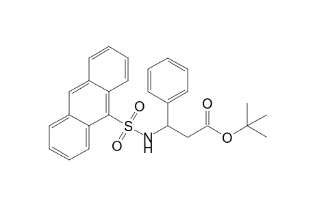 tert-Butyl 3-(anthracene-9-sulfonamido)-3-phenylpropanoate