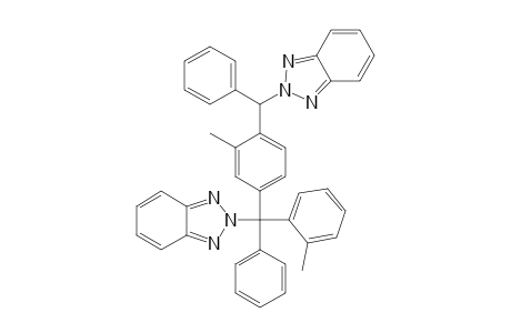 2-[[4-(benzotriazol-2-yl-phenylmethyl)-3-methylphenyl]-(2-methylphenyl)-phenylmethyl]benzotriazole