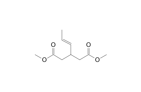 Pentanedioic acid, 3-(1E)-1-propen-1-yl-, dimethyl ester