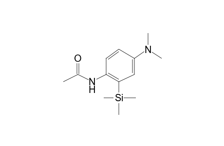 N-[4-(Dimethylamino)-2-(trimethylsilyl)phenyl]acetamide