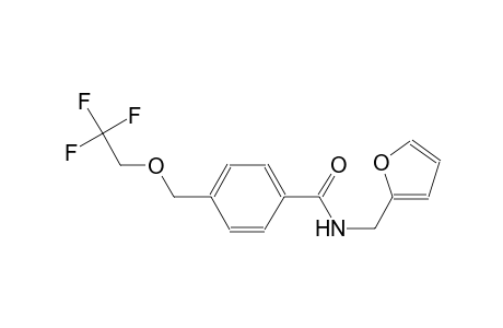 N-(2-furylmethyl)-4-[(2,2,2-trifluoroethoxy)methyl]benzamide