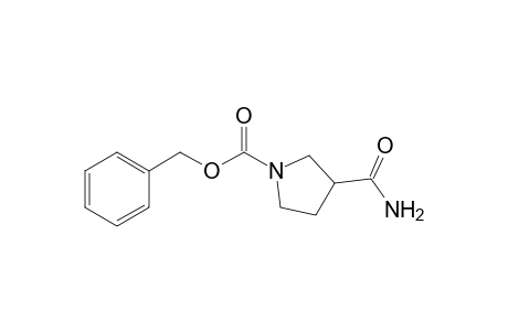 (+/-)-3-Carbamoylpyrrolidine-1-carboxylic acid benzyl ester