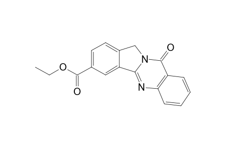 3-Ethoxycarbonylisoindolo[1,2-b]quinazolin-10(12H)-one