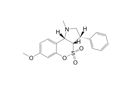 (3S,3aS,9bS)-7-Methoxy-1-methyl-3-phenyl-2,3,3a,9b-tetrahydro-1H-5-oxa-4-thia-1-aza-cyclopenta[a]naphthalene 4,4-dioxide
