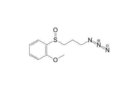 1-[(3-Azidopropyl)sulfinyl]-2-methoxybenzene