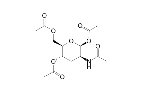 .beta.-D-arabino-Hexopyranose, 2-(acetylamino)-2,3-dideoxy-, 1,4,6-triacetate