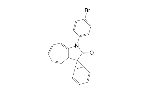 1-(p-Bromophenyl)spiro[dihydroazaazulan-2-one-3,7'-bicyclo[4.1.0]hept-2,4,diene]