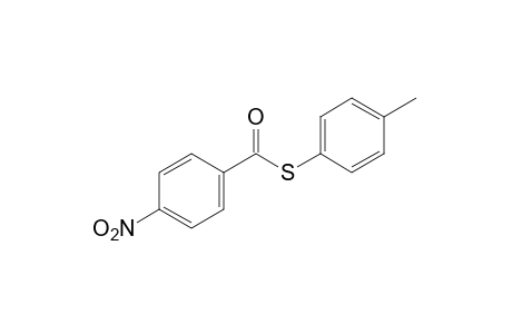 p-nitrothiobenzoic acid, S-p-tolyl ester