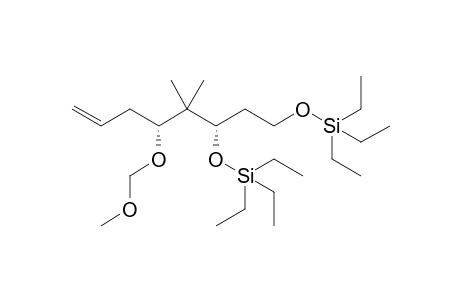 (5R,7S)-5-allyl-11,11-diethyl-6,6-dimethyl-7-((triethylsilyl)oxy)-2,4,10-trioxa-11-silatridecane