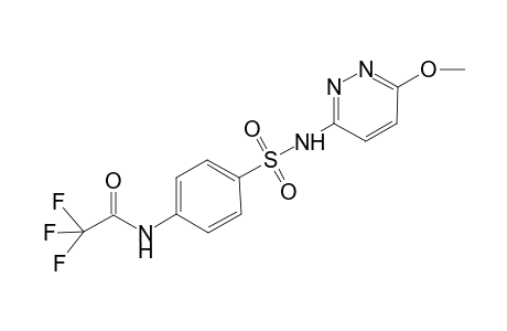 Pyridazine, 3-(4-trifluoroacetylaminophenylsulfonylamino)-6-methoxy-