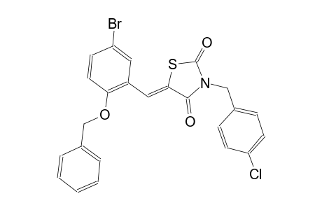 2,4-thiazolidinedione, 5-[[5-bromo-2-(phenylmethoxy)phenyl]methylene]-3-[(4-chlorophenyl)methyl]-, (5Z)-
