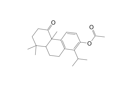 4(1H)-Phenanthrenone, 7-(acetyloxy)-2,3,4a,9,10,10a-hexahydro-1,1,4a-trimethyl-8-(1-methylethyl)-, (4aS-trans)-
