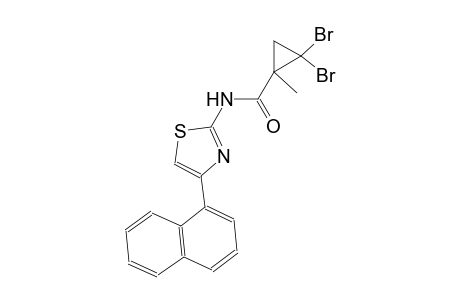 2,2-dibromo-1-methyl-N-[4-(1-naphthyl)-1,3-thiazol-2-yl]cyclopropanecarboxamide